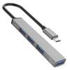 Orico Hub USB-C, USB-A 5Gbps, 3*USB-A 2.0