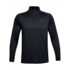 Pánska mikina Tech™ 2.0 1/2 zips s dlhým rukávom Under Armour, Veľkosť XL, Farba Čierna