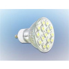 DeLock LED GU10 15x SMD, biela studená , 3,5W/225lumen 46187