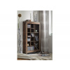 Bighome - GREY WOOD Regál 110x65 cm, palisander