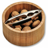 Kesper Drevená miska na orechy s luskáčikom Nuts, 17x7 cm