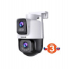 Tenda RH9-WCA - Vonkajšia otočná Dual Lens IP65 Wi-Fi 6 MPx kamera, nočná LED, audio, detekcia, CZ app (75012014)