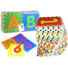 LEAN TOYS Farebné penové puzzle abeceda a čísla 36 dielikov
