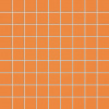 Tubadzin PASTEL POMARANČOVÁ MAT KVADRAT 30,1X30,1 mozaika