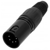 Adam Hall Konektory 4 STAR C XM5 BLK