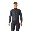 Castelli Fly Direct Jacket, Light Black/ Dark gray Veľkosť: M Pánska extra ľahká zimná bunda