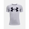 Under Armour Chlapčenské tričko Tech Big Logo SS Šedá YLG