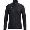 Under Armour Challenger Track Jacket Womens Black/White 8 (XS)