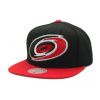 Kšiltovka Mitchell & Ness - Team 2 Tone 2.0 Snapback - Carolina Hurricanes - Black/Red