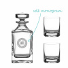 Pieskovaný whisky set Ares (1+2)