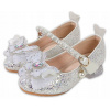 BLÝSKAVÉ BALERÍNKY SLÁVNOSTNÉ TOPÁNKY PRE DIEVČATKO ĽADOVÉ 28