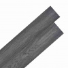 vidaXL Samolepiace podlahové dosky z PVC 5,02 m², 2 mm, čierna a biela 245175