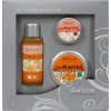 Saloos Relax olej 50 ml + Bio karité 50 ml + Bio karité na nechty 19 ml darčeková sada
