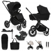MUUVO SET Kočík 4v1 Quick 4.0 set + CYBEX Aton B2 i-Size + základňa Variant: MUUVO Kočík kombinovaný Quick 4.0 Classic black set 2v1