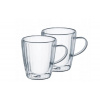 Hrnček sklo dvojstenny CURLY 250ml sada 2ks