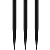 Mission steel Glide plain, kovové 38mm, čierne - 3ks 36 mm