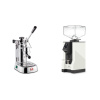 La Pavoni Professional Lusso + Eureka Mignon Specialita, BL white