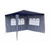 Záhradný párty stan - modrý 3 x 3 m + 2 bočné steny