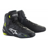 boty FASTER-3, ALPINESTARS (černá/žlutá fluo, vel. 38,5)