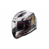 Integrálna motocyklová prilba LS2 FF353 Rapid II Boho White Bl.Pink S