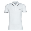 Calvin Klein Jeans Polokošele s krátkym rukávom TIPPING SLIM POLO Biela