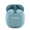 Guess Printed Classic Logo TWS bezdrôtové slúchadlá Turquoise