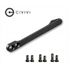Civivi Titanium Black Pocket Clip with 6PCS Titanium screws