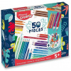Kreatívna sada MAPED Creativ 50dielny výtvarný kufrík (907037)