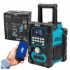 Akumulátorové stavebné rádio bluetooth USB DED7006BT DAB+/FM DEDRA SAS+ALL
