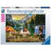 RAVENSBURGER Puzzle Dovolenka pod holým nebom 1000 dielikov