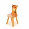 Tidlo Židle dřevěná Animal leopard