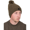 Fox Čiapka Khaki Knitted Bobble
