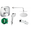 Hansgrohe vaňa termostat+dažďová sprcha 25 (Hansgrohe vaňa termostat+dažďová sprcha 25)