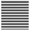 zahrada-XL Zebra roleta čierna 140x150 cm šírka látky 135,9cm polyester 4014243