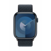 Apple Watch Series 9 GPS plus Cellular 45 mm hliníkový plášť Řemínek Sport Loop Midnight (půlnoční čerrná)