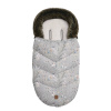 Kikka Boo Zimný fusak Luxury Dreamy Fields Grey