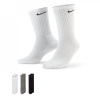 Nike Everyday 3 Pack Cotton Cushioned Crew Socks Multi 2-5 (S)