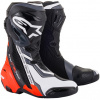 Topánky SUPERTECH R, ALPINESTARS (čierna/červená fluo/biela/sivá, veľ. 45)