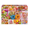 Puzzle Sweet Party Collage Educa 500 dielov a Fix lepidlo