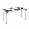 Rám stola, elektricky nastaviteľná výška, 72-116 cm, biely, Ultradesk, UPLIFT FRAME