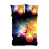 Posteľné obliečky - Sada podstielky Unikátny exkluzívny produkt Wholesalenline-Adi 160 cm x 200 (Vesmírna obliečka Galaxy Planet Real Photo 160x200)