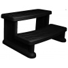 Hanscraft Schodíky k vírivke SPA SIDE STEP Black (čierne)