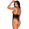 Obsessive Sexy korzet Romanesa Čierna L/XL