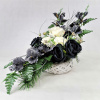 Veniec, kvety ikebana na hrob - Čelenka Zloženie Umelé kvety Grave dekorácie (Veniec, kvety ikebana na hrob - Čelenka Zloženie Umelé kvety Grave dekorácie)