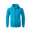 Mikina detská Malfini Trendy Zipper - tyrkysová, 134
