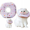 MÄKKÝ PLYŠOVÝ POOPERAČNÝ GOLIER PO ZÁKROKU PRE MAČKU A PSA DONUT BUN M