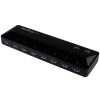 StarTech.com ST103008U2C hub USB 3.2 Gen 1 (3.1 Gen 1) Type-B 5000 Mbit/s Čierna (ST103008U2C)