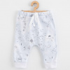 Detské bavlnené nohavice Jogger New Baby For Babies ocean Modrá 56 (0-3m)