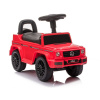 LEAN TOYS Odrážadlo autíčko Mercedes G-Class s klaksónom červené