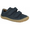Barefoot poltopánky Froddo kožené G31300240 suchý zips s vysokým priehlavkom, veľkosť 25